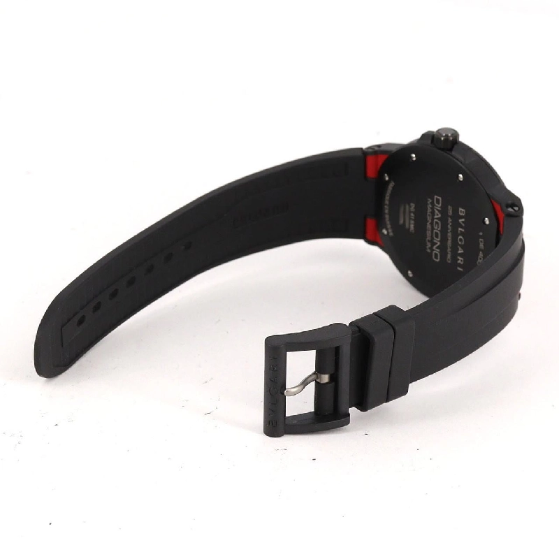 Bulgari Diagono Magnesium DG41SMC/DG41C9SMCVD/SP - Đồng hồ tự động bằng Magie & PEEK - Hàng hiệu Chính hãng 882047