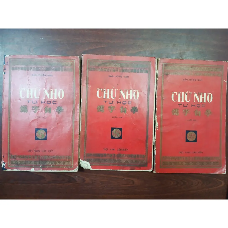 CHỮ NHO TỰ HỌC 1, 2 & 3 - ĐÀO MỘNG NAM 278742