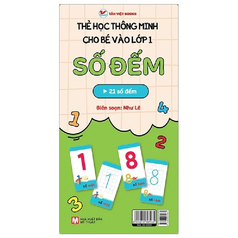 Thẻ Học Thông Minh Cho Bé Vào Lớp 1 - Số Đếm - Như Lê 402528