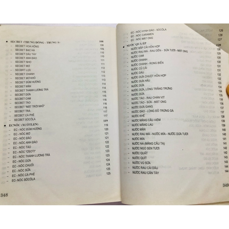 501 CÔNG THỨC PHA CHẾ NƯỚC HOA QUẢ VÀ COCKTALL - 359 trang , nxb: 2007 354915