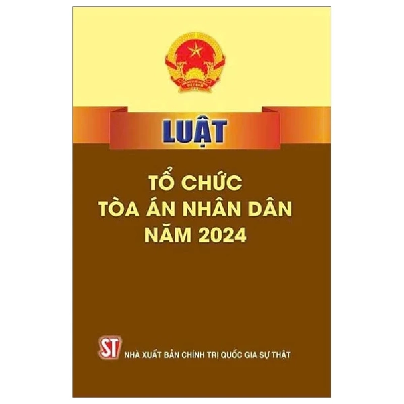 Luật Tổ Chức Tòa Án Nhân Dân Năm 2024 - Quốc Hội 279849