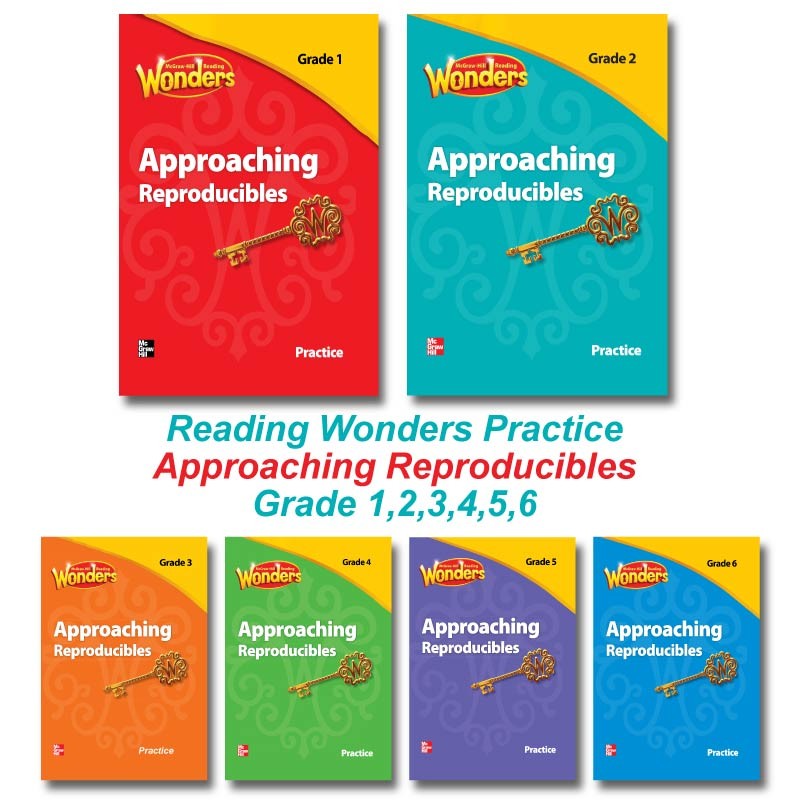 Sách Tiếng Anh - Reading Wonders - Practice Approaching Reproducibles - Grade 1,2,3,4,5,6 21794