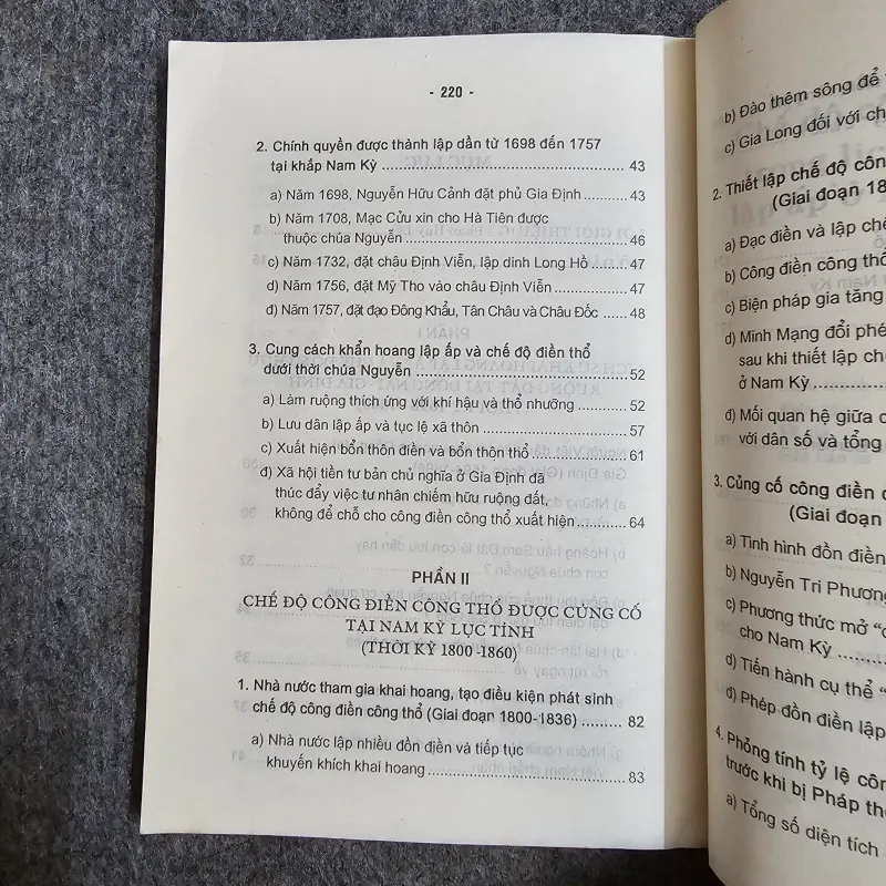 CHẾ ĐÔ CÔNG ĐIỀN CÔNG THỔ

trong lịch sử khẩn hoang lập ấp ở Nam kỳ lục tỉnh - 974644