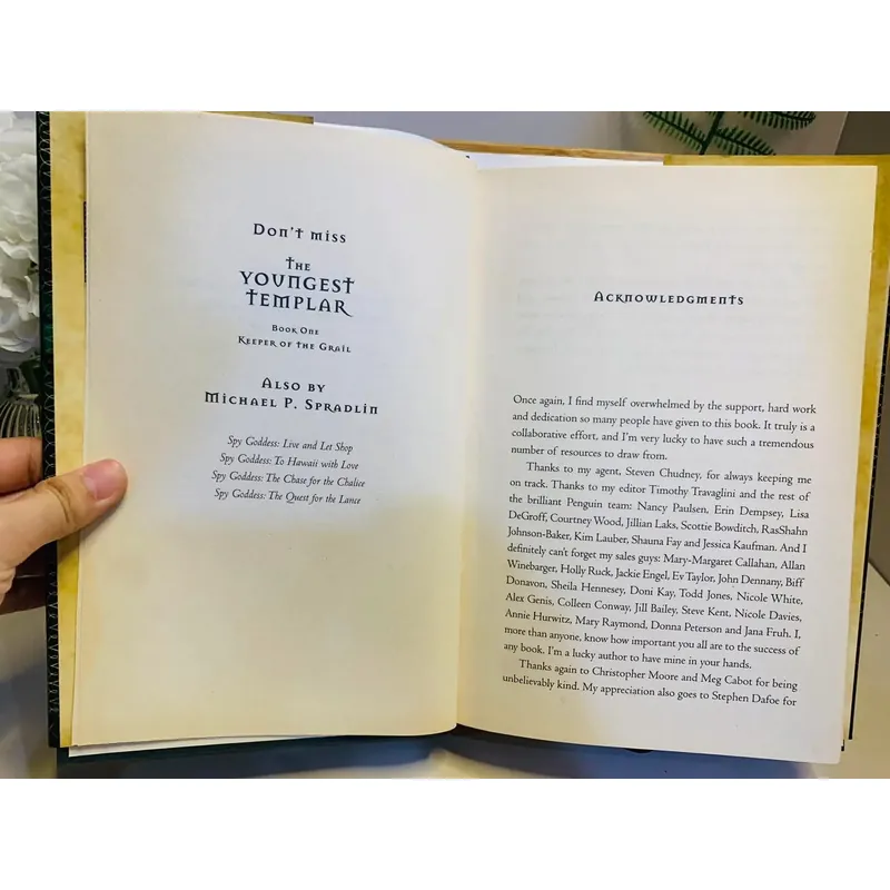 [Sách tiếng Anh 2hand] Like new 90% - 📖 The Youngest Templar: Trail of Fate 592589