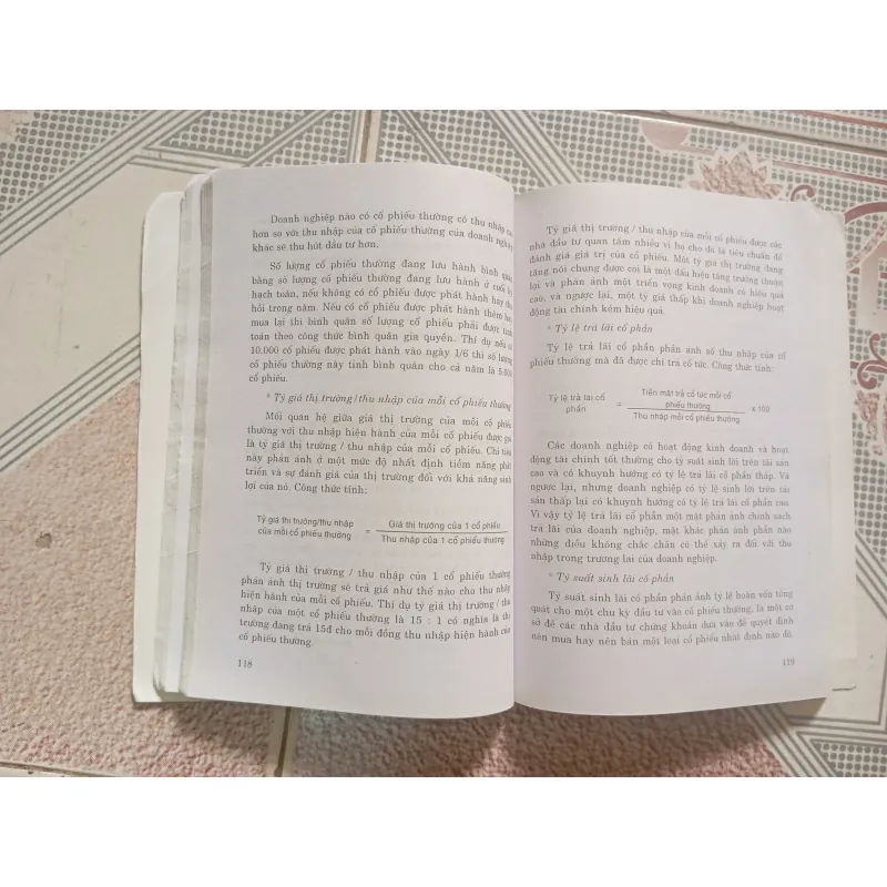 Phân tích các báo cáo tài chính  1018701