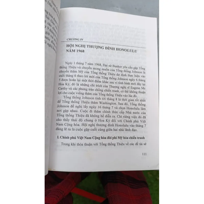 NHỮNG CUỘC ĐÀM PHÁN VỀ HOÀ BÌNH VIỆT NAM - DỊCH: ĐÀO TUẤN 711981