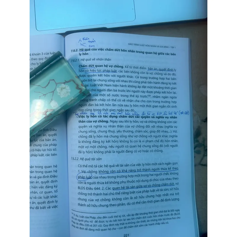 Sách Giáo trình Luật Hôn Nhân Và Gia Đình - Nguyễn Ngọc Điện mới 90% 756950