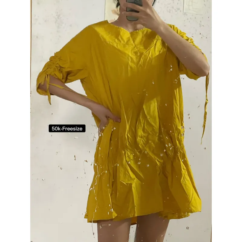 Váy xuông vàng 674182