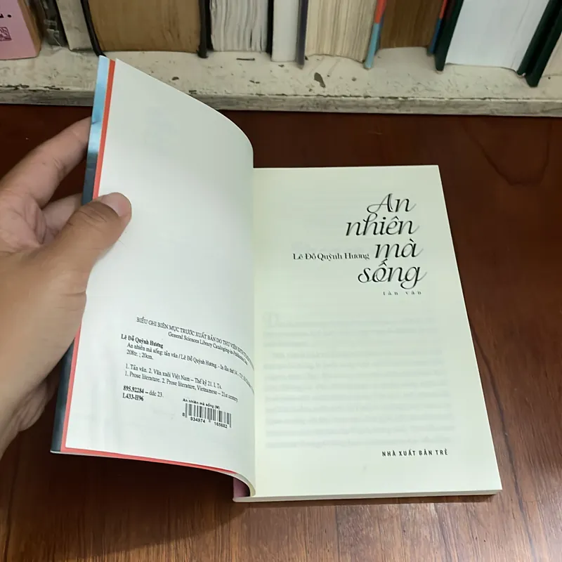 II Tựa sách: An Nhiên Mà Sống - Lê Đỗ Quỳnh Hương - 2019 576898
