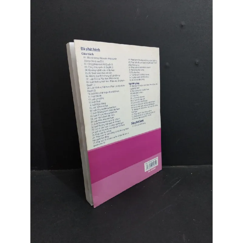 Tập bài giảng lý luận về pháp luật mới 80% ố nhẹ bẩn bìa 2019 HCM2811 GIÁO TRÌNH, CHUYÊN MÔN 353511