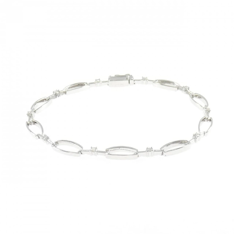 K18WG Vòng tay kim cương 0.20CT - Hàng hiệu Chính hãng 878614