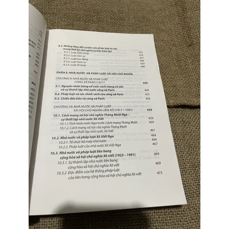Giáo trình LỊCH SỬ NHÀ NƯỚC VÀ PHÁP LUẬT THẾ GIỚI 797706