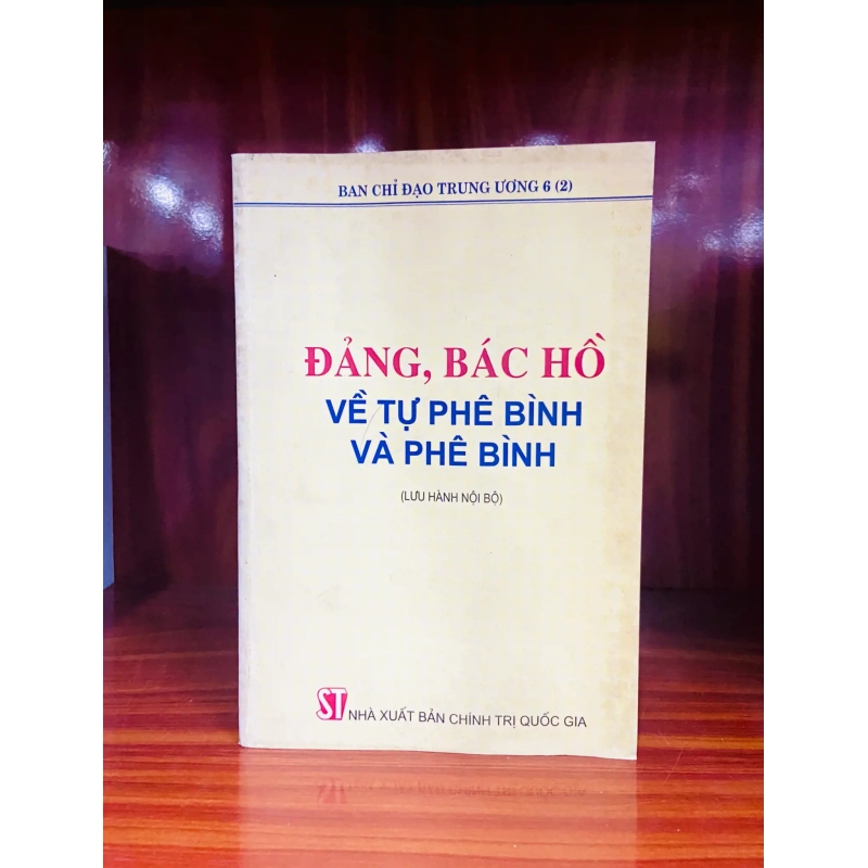 (Sách cũ SCGR) Đảng, Bác Hồ về tự phê bình và phê bình - Tôn giáo VAVOXA-9 Blogmeo090426 1016512