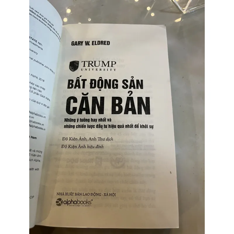 BẤT ĐỘNG SẢN CĂN BẢN - ĐỖ KIỆN ẢNH, ANH THƯ 938222