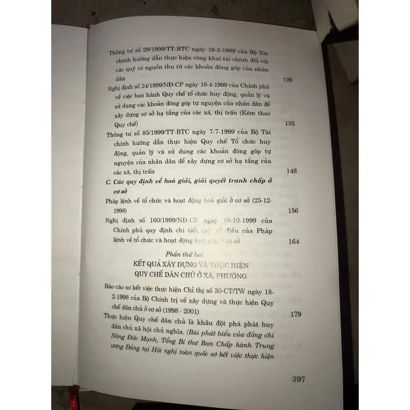 Các văn bản của Đảng, nhà nước về dân chủ ở cơ sở 736772