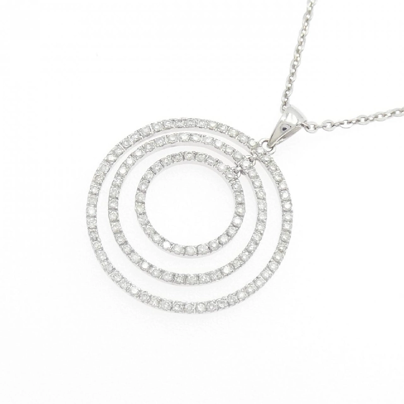 Dây chuyền kim cương 18KWG/750WG - Hàng hiệu Authentic 858753