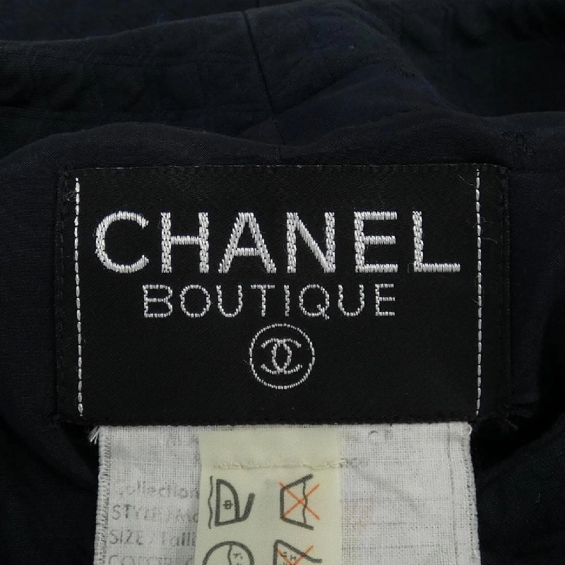 【Mã giảm giá】【Cổ điển】Áo khoác không cổ CHANEL 635261