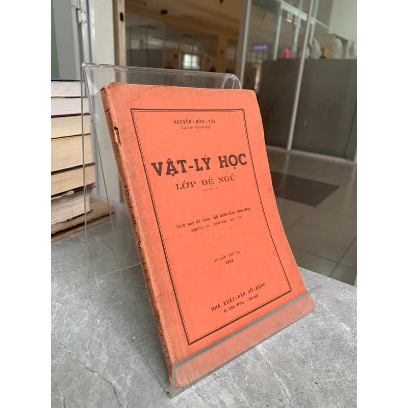 VẬT LÝ HỌC LỚP ĐỆ NGŨ - NGUYỄN HỮU TÀI 539417