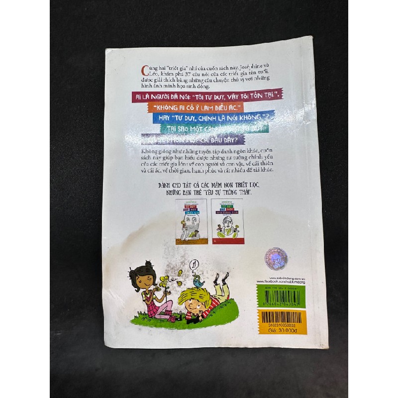 Tư duy như một triết gia - Nhập môn triết học New 60% (có vết nước) SBM2303 Oreka-Blogmeo 64676