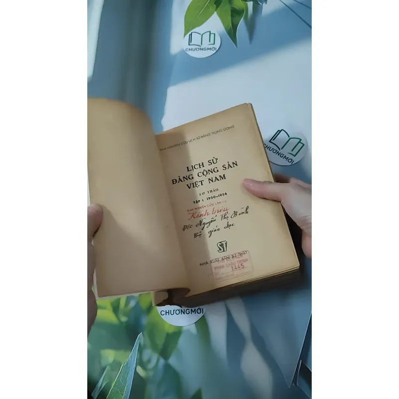 [MIỄN PHÍ BỌC SÁCH] [XƯA] Lịch Sử Đảng Cộng Sản Việt Nam 1 (bản Sơ Thảo) (1982) 928571