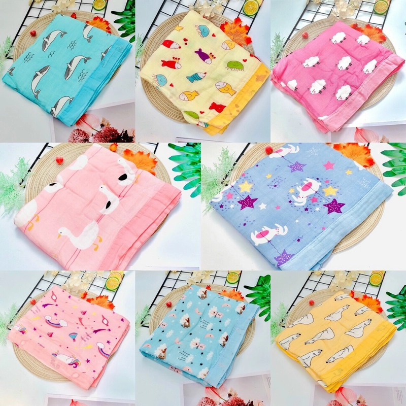 Khăn kết hợp Mền cho Bé 0-36th 474439