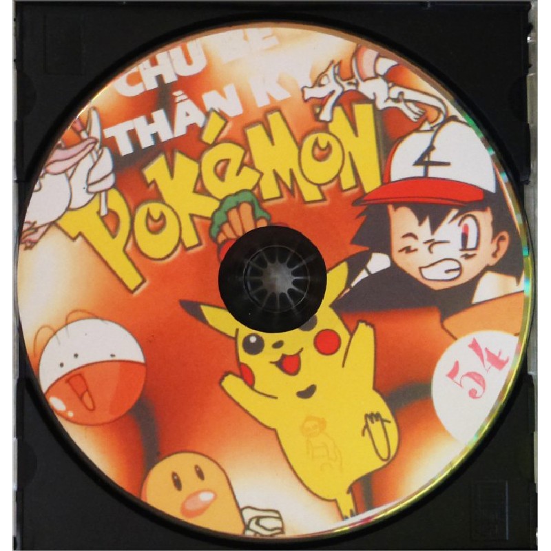 Đĩa VCD hoạt hình Pokemon xưa (Tập 54) 12814