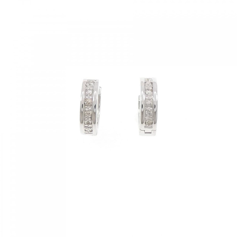 K18WG Bông tai kim cương 0.10CT - Hàng hiệu Chính hãng 866454