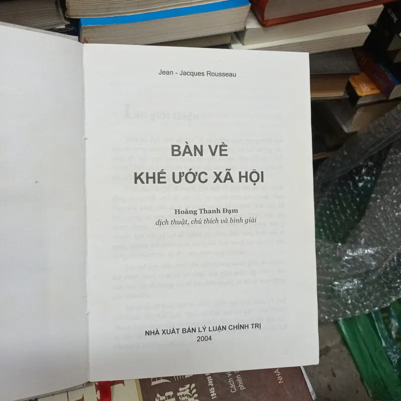 Bàn Về Khế Ước Xã Hội- Jean Jacques Rousseau 640397