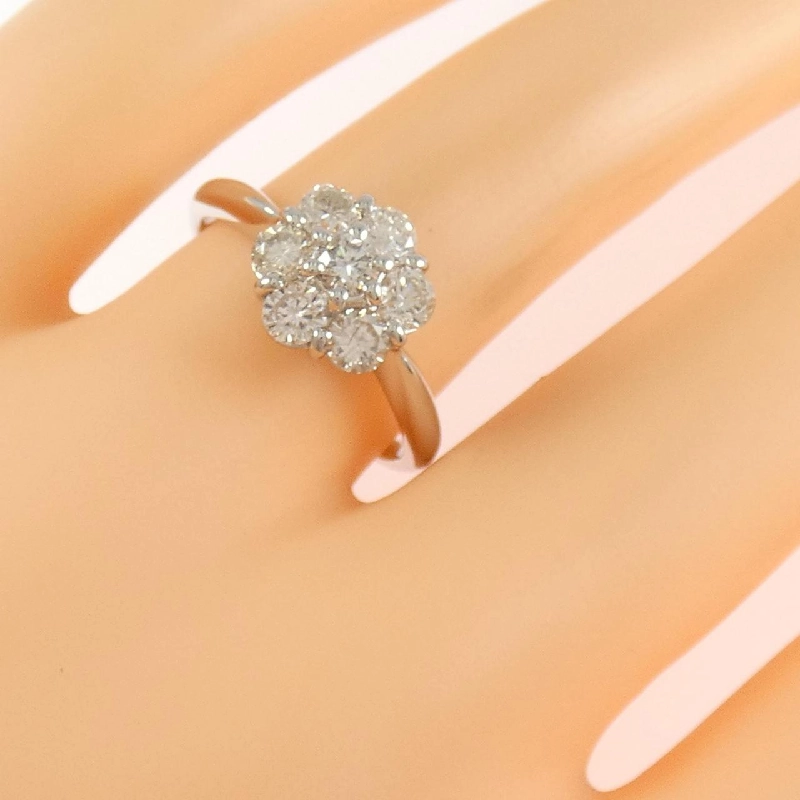 Nhẫn kim cương hoa PT900 1.00CT - Hàng hiệu Authentic 852484