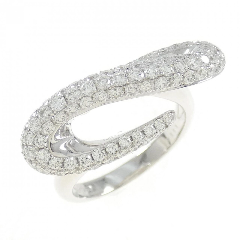 Nhẫn kim cương 750WG 1.11CT 672336