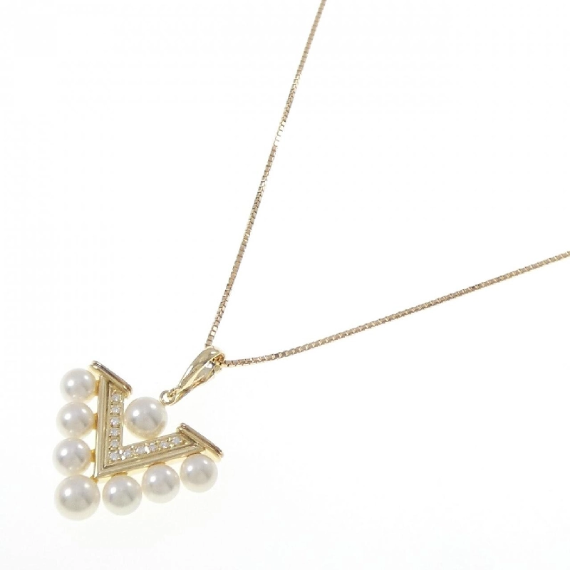 K18YG Ngọc trai Akoya Dây chuyền - Hàng hiệu Chính hãng 856365