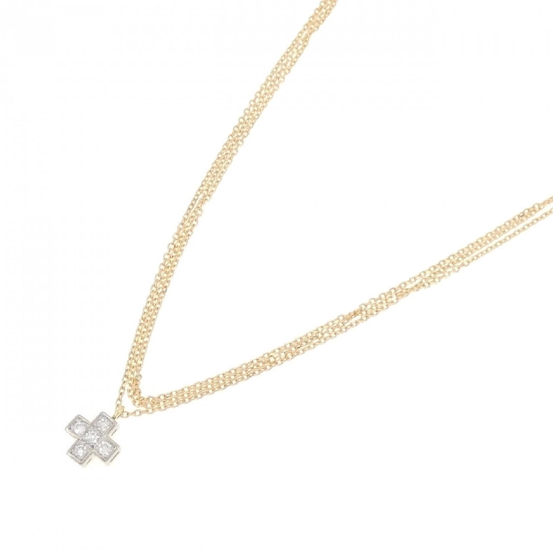 Dây chuyền kim cương K18WG/K18YG 0.13CT - Hàng hiệu Chính hãng 864441