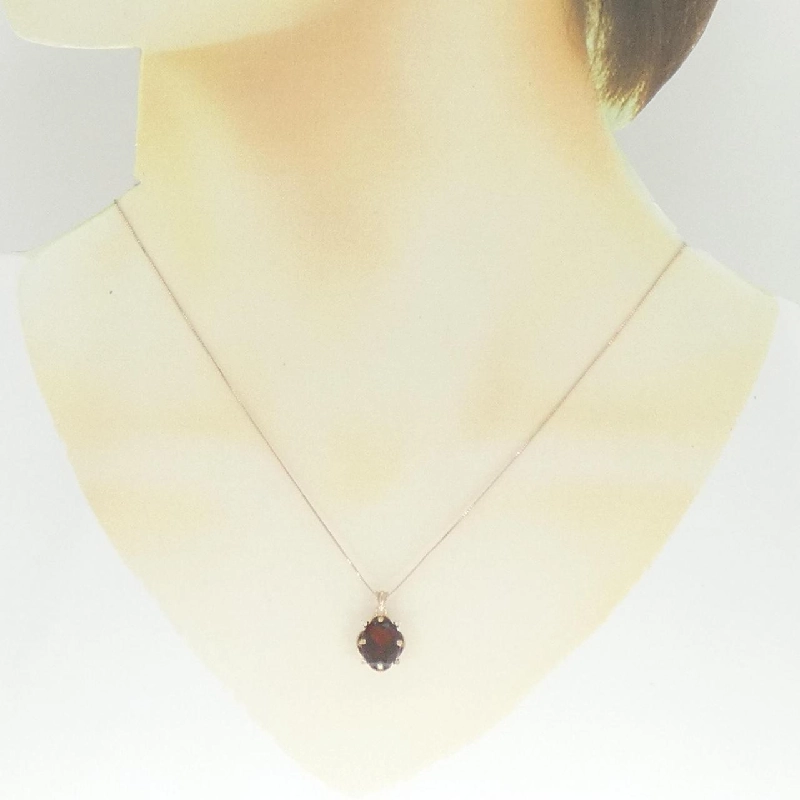 K10PG Garnet Necklace - Hàng hiệu Authentic 860189