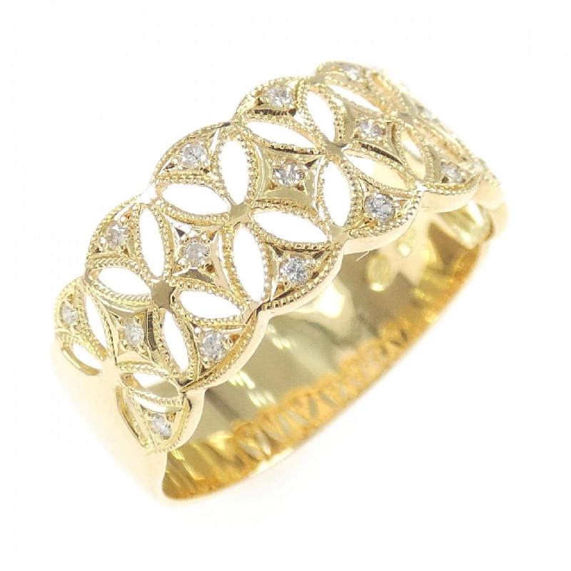 Nhẫn kim cương K18YG 0.13CT - Hàng hiệu Authentic 845647