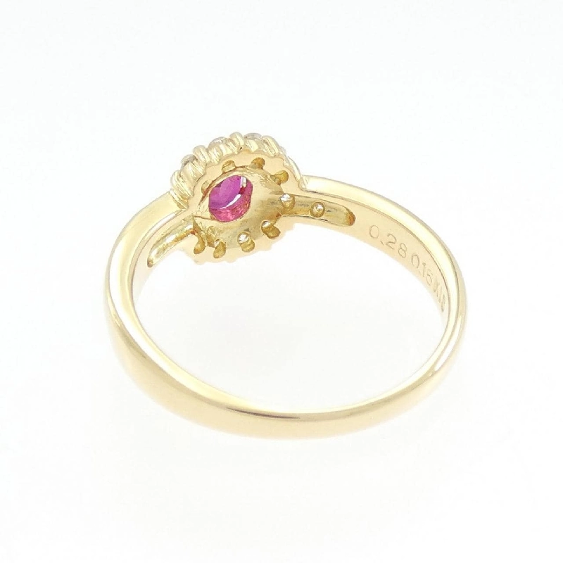 Nhẫn Ruby K18YG 0.28CT - Hàng hiệu Chính hãng 846672