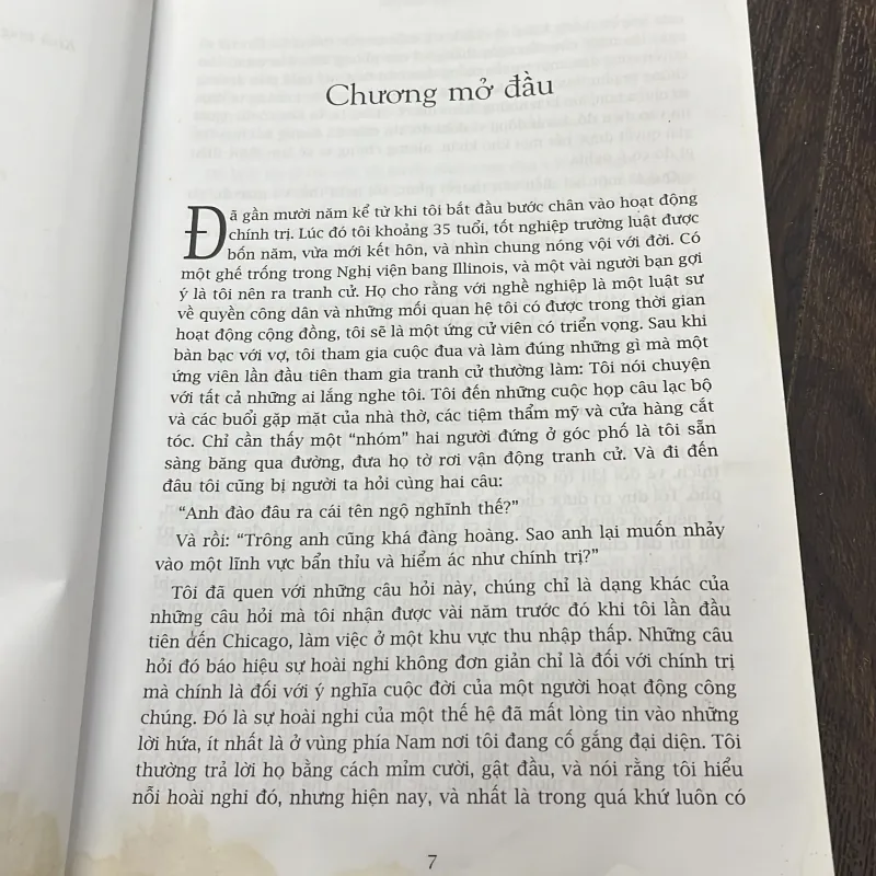 Barack Obama Hy Vọng Táo Bạo  1026463