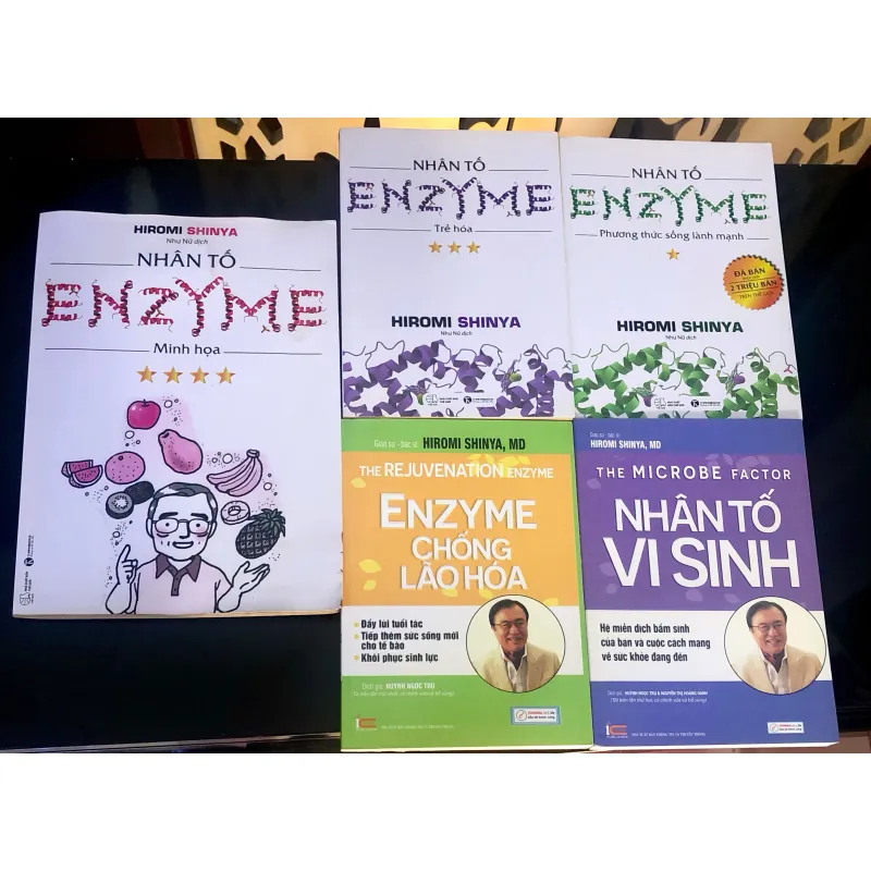 Combo 5 sách về Enzyme của Hiromi Shinya 1010441