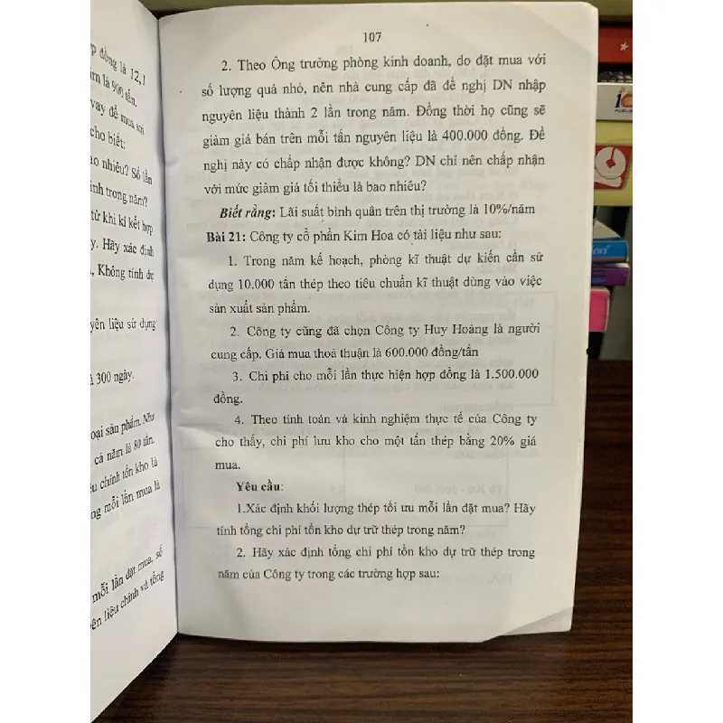 Hệ thống câu hỏi lý thuyết và bài tập: Tài chính doanh nghiệp 1-  Hà Nội, năm 2020 606244