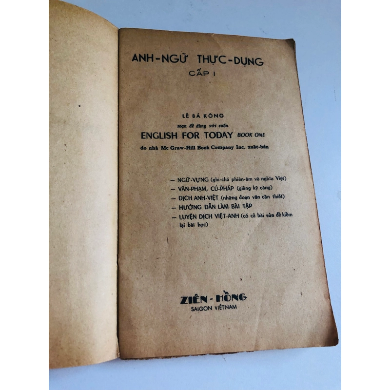 ANH - NGỮ THỰC DỤNG - 184 trang, nxb: 1974 544980
