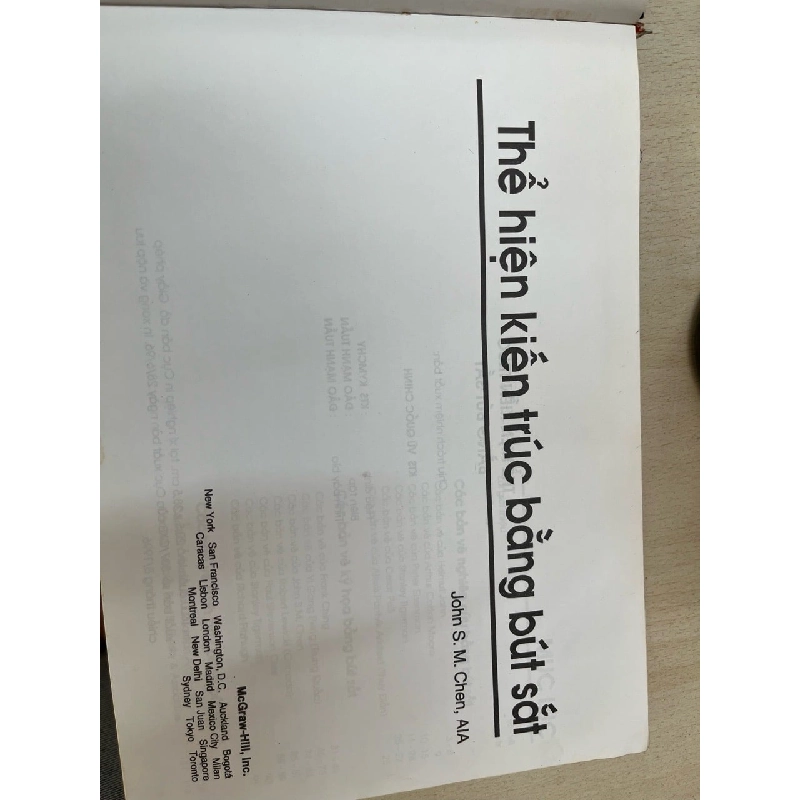 Thể hiện kiến trúc bằng bút sắt - John S.M. Chen, AIA 797354