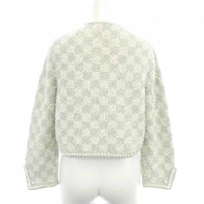 【Mã giảm giá】Áo khoác không cổ CHANEL 641677