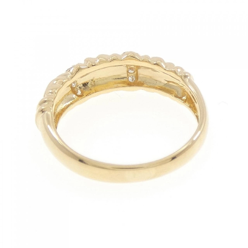 Nhẫn kim cương K18YG 0.10CT 672016