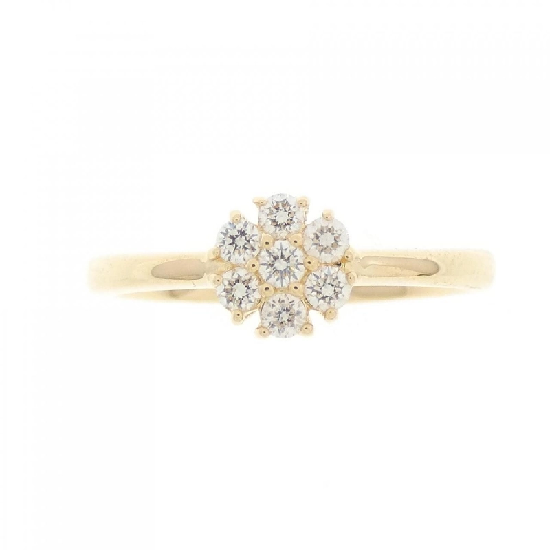 【Remake】Nhẫn kim cương K18YG 0.15CT 673222