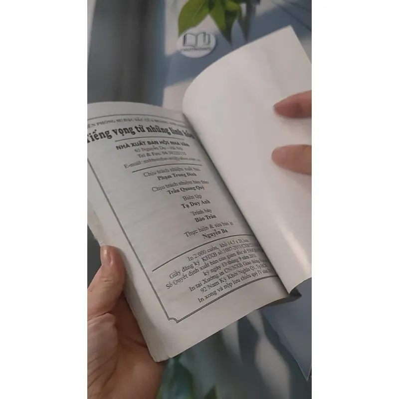 Tiếng Vọng Từ Những Linh Hồn - Hoàng Anh Sướng 928519