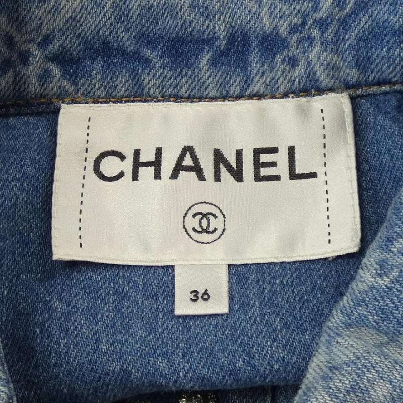 【Mã giảm giá】Áo khoác denim CHANEL 642218