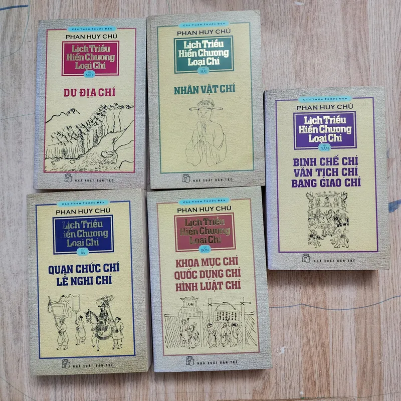 Lịch triều hiến chương loại chí | Phan Huy Chú | bộ 5 tập 727078