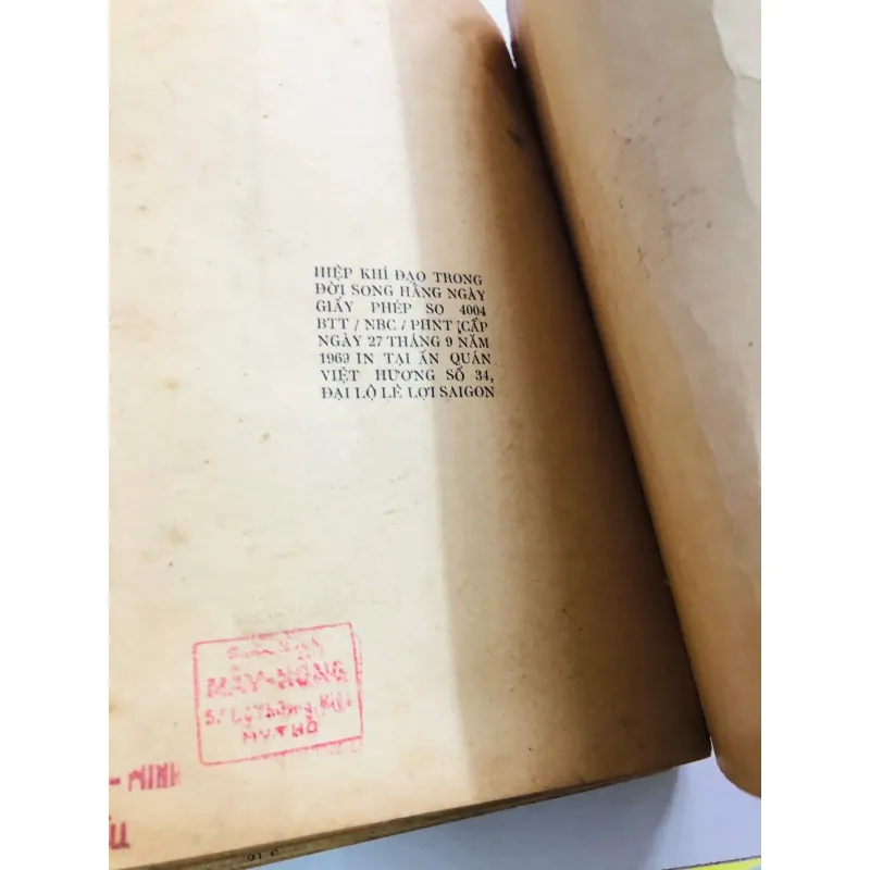 HIỆP KHÍ ĐẠO TRONG ĐỜI SỐNG HẰNG NGÀY 752701