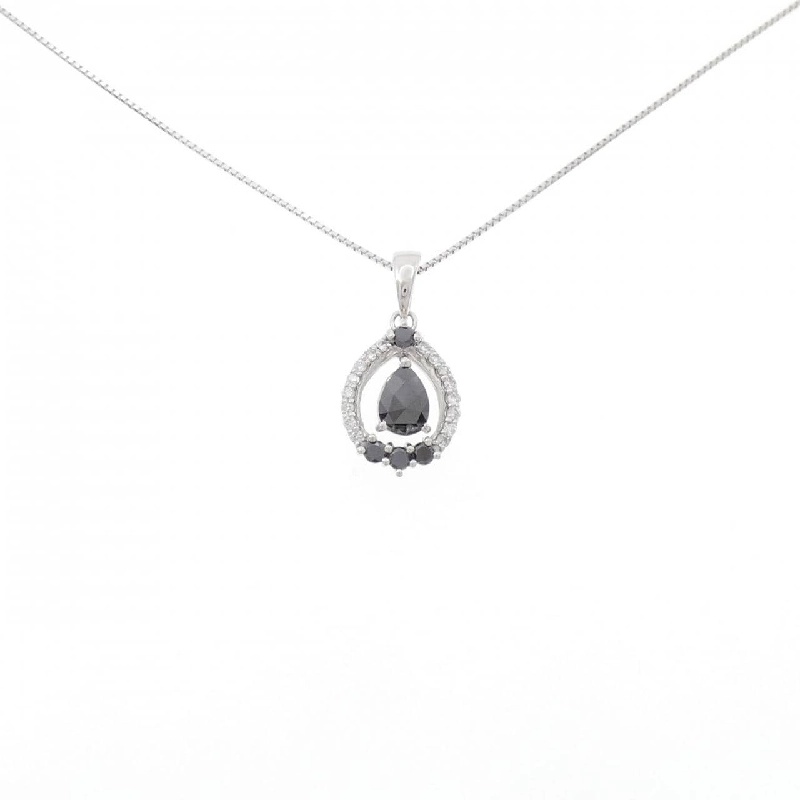 K18WG Dây chuyền kim cương 0.96CT - Hàng hiệu Chính hãng 862044