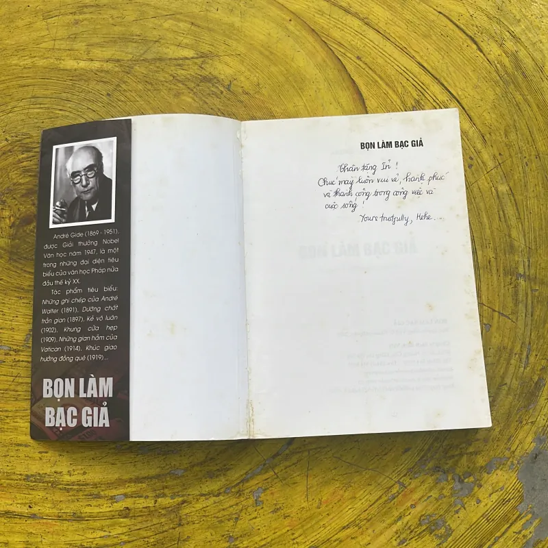 BỌN LÀM BẠC GIẢ - ANDRE GIDE 783767