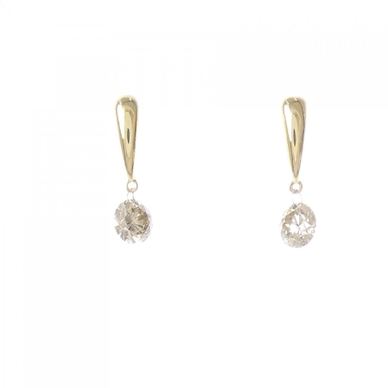 K18YG Bông tai kim cương 0.36CT - Hàng hiệu Chính hãng 869970